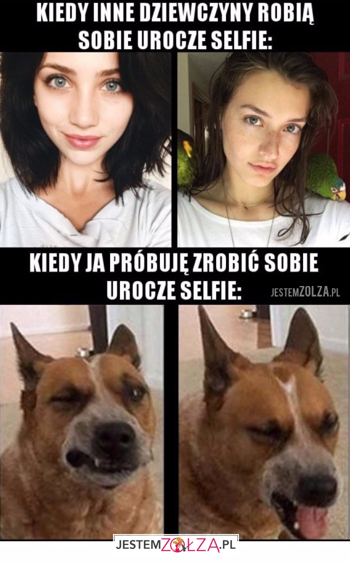 Urocze selfie