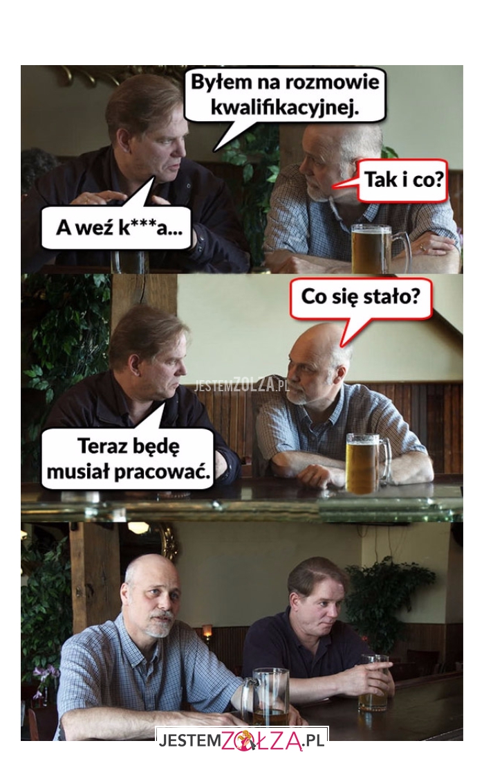 byłem na rozmowie