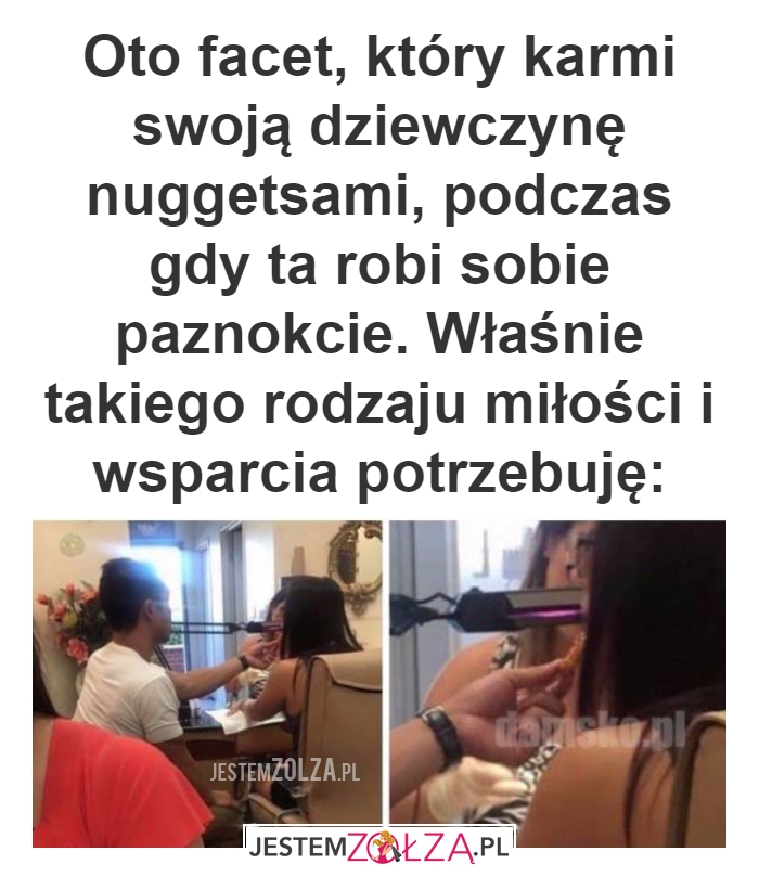 Oto facet, który