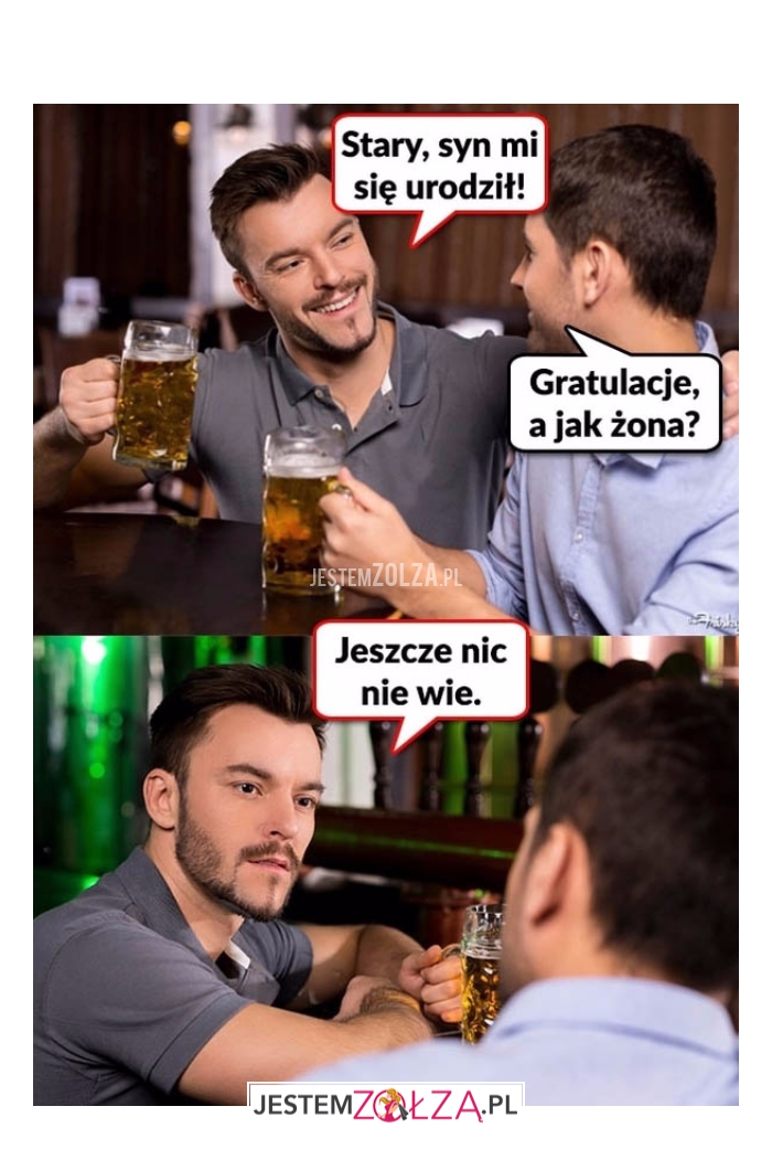 stary syn mi się
