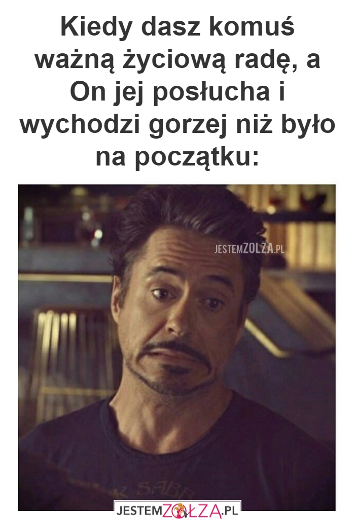 Kiedy dasz komuś 