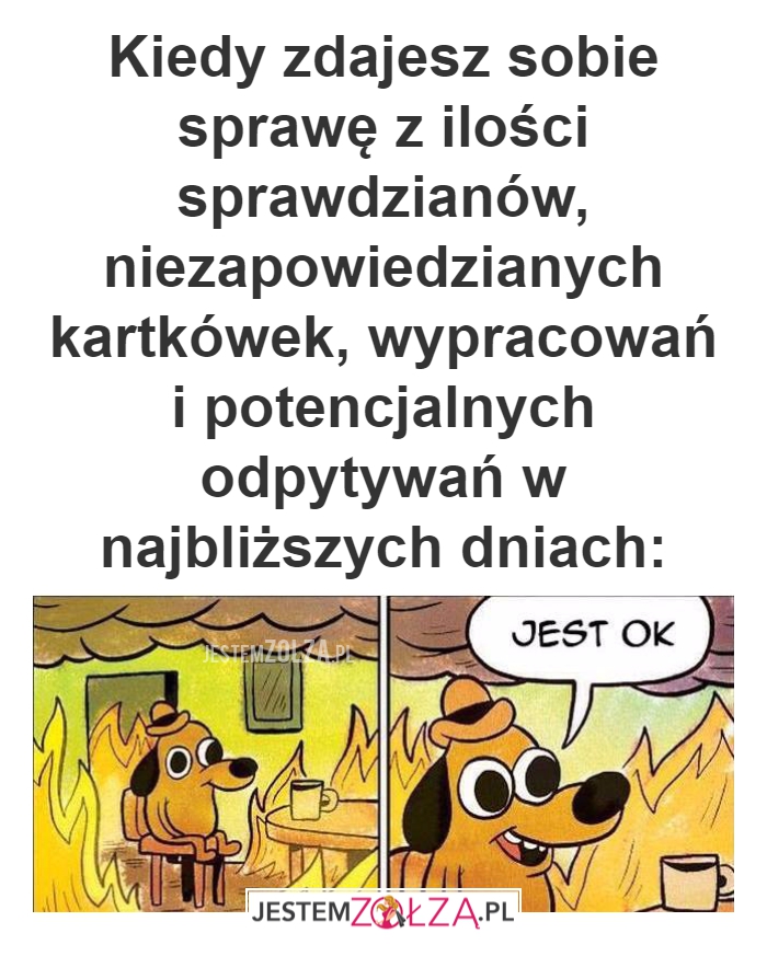 Kiedy zdajesz sobie
