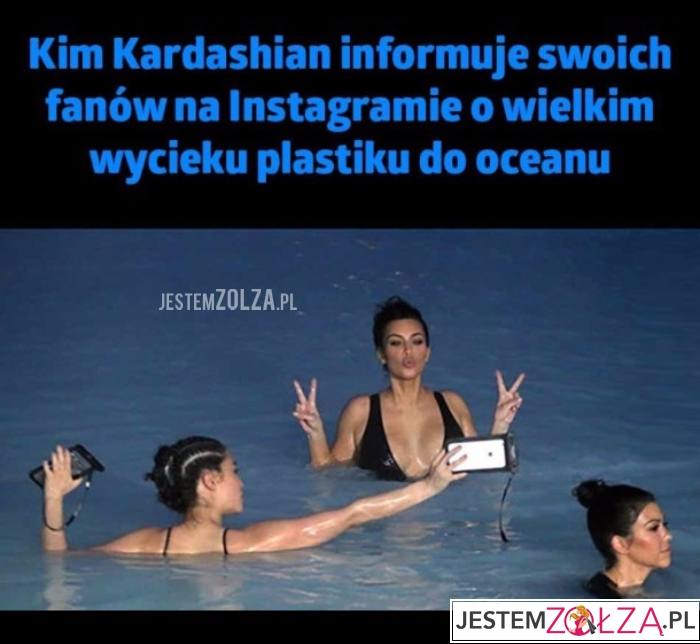 Wyciek plastiku...