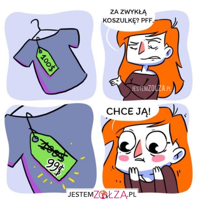 cena za koszulke