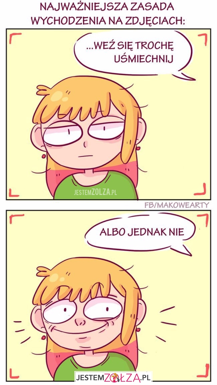 Uśmiech...