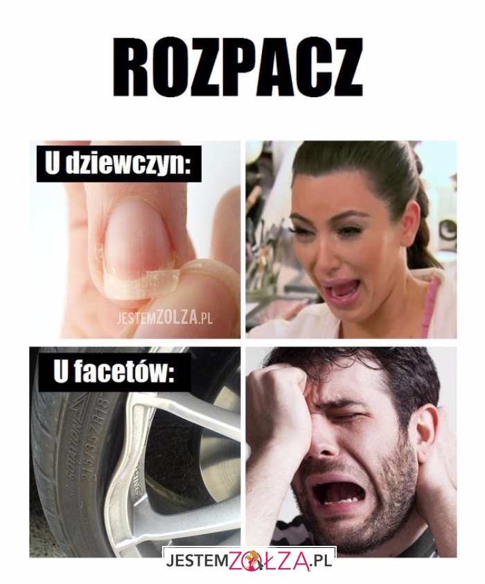 Rozpacz...