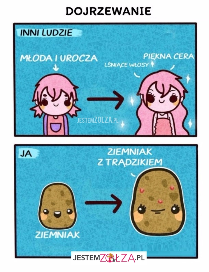 Dojrzewanie.
