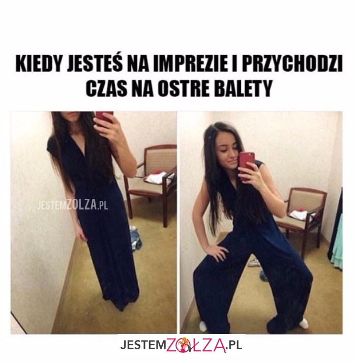Kiedy jesteś na imprezie