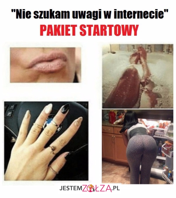 Nie szukam uwagi...