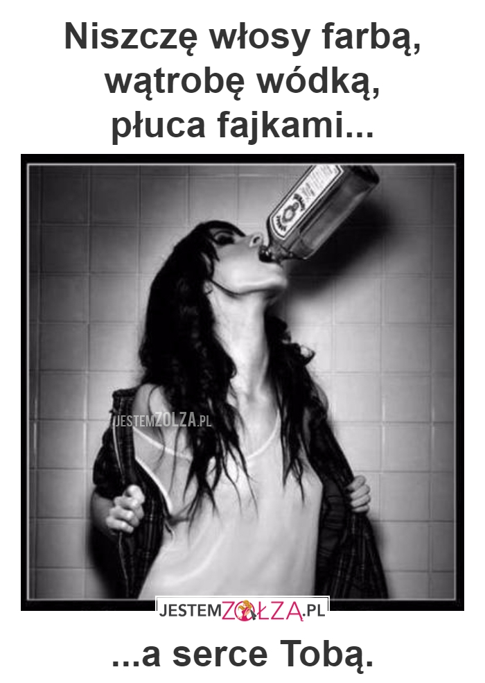 Niszczę włosy...