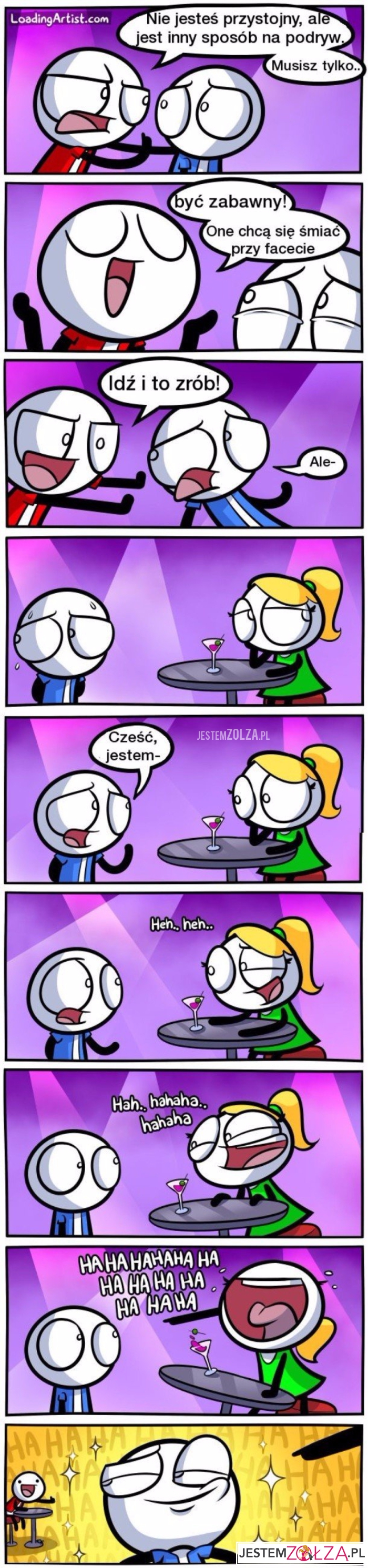 Nie jesteś przystojny...