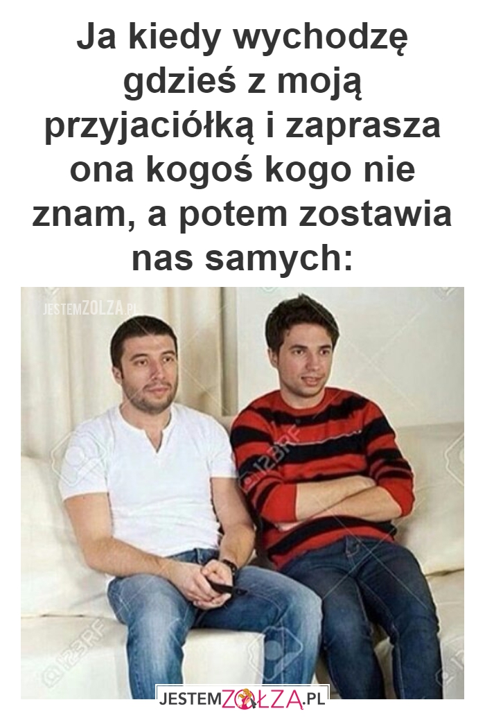 gdy nas zostawia