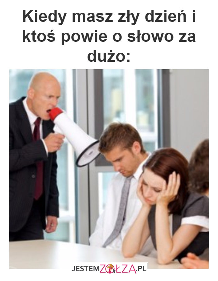 zdenerwowanie