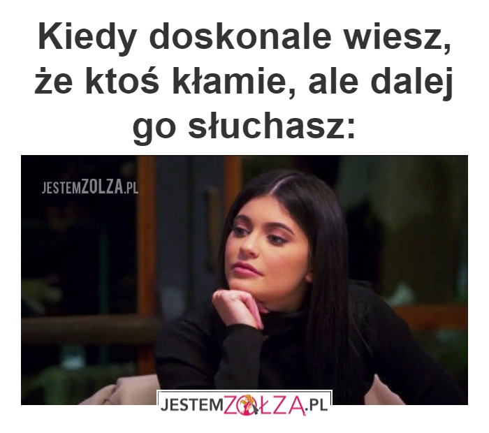 kłamie
