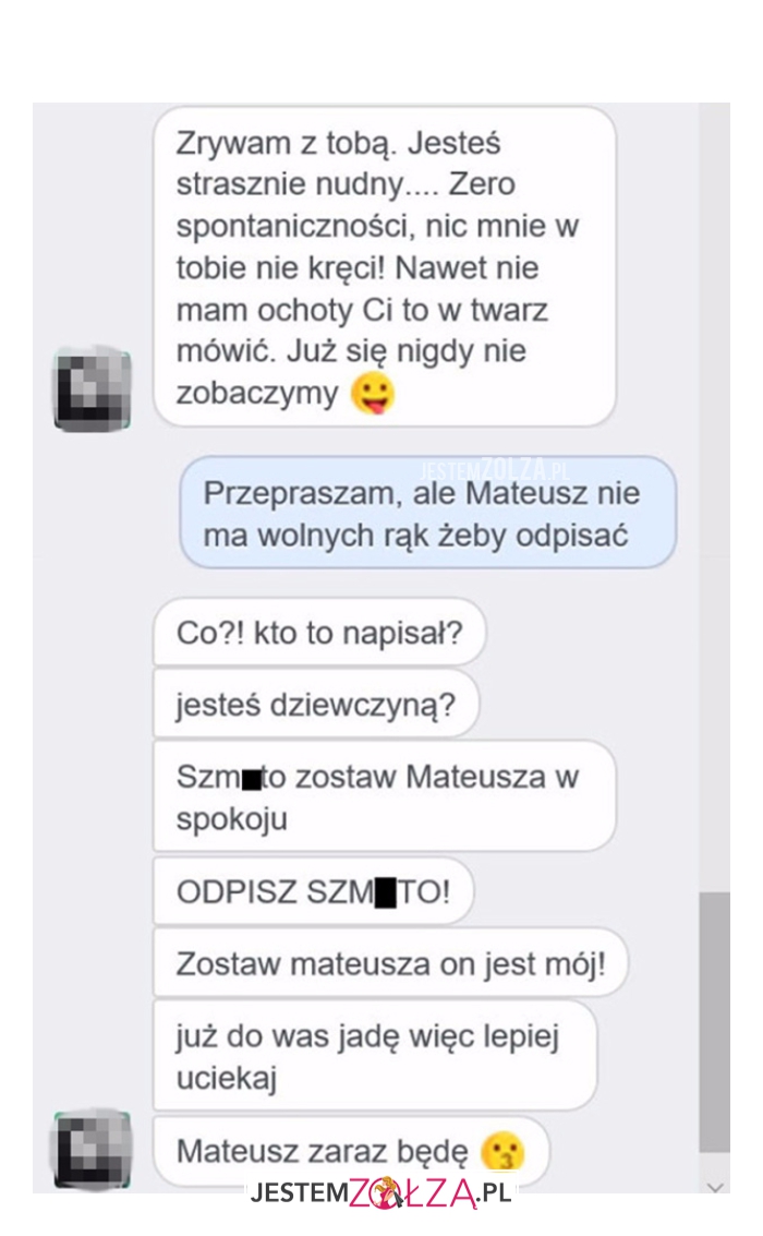 Zrywam z tobą...