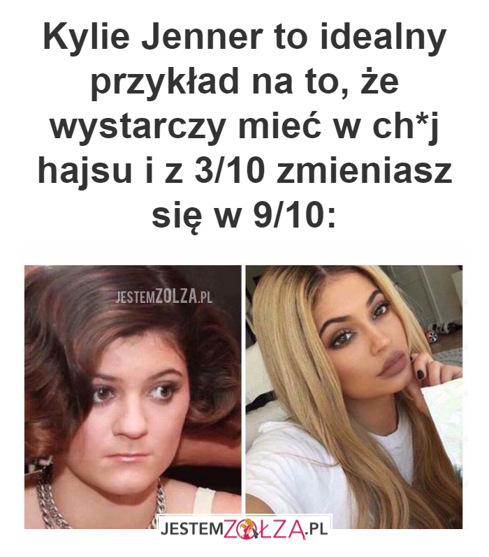 Kylie Jenner to idealny...