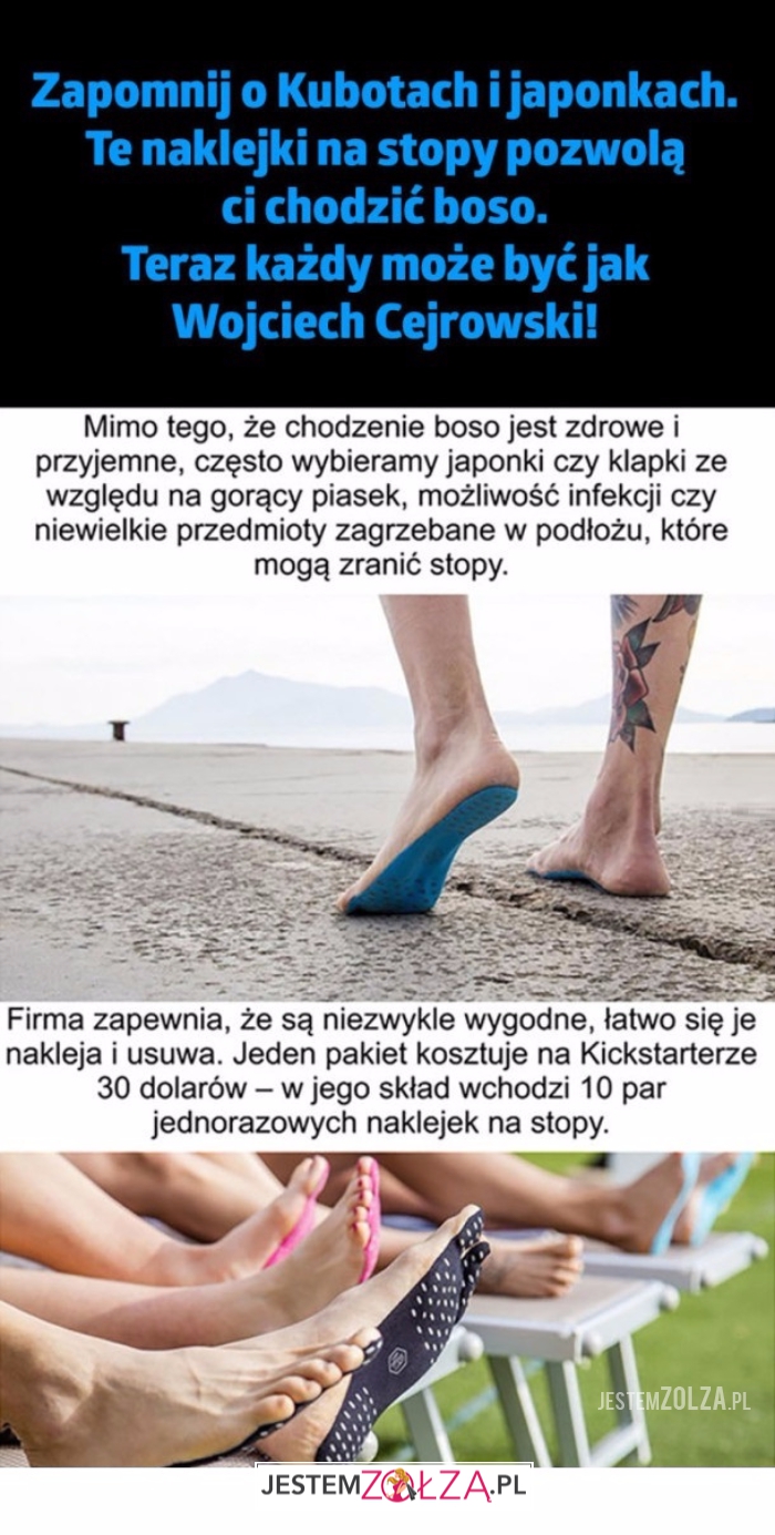Naklejki na stopy