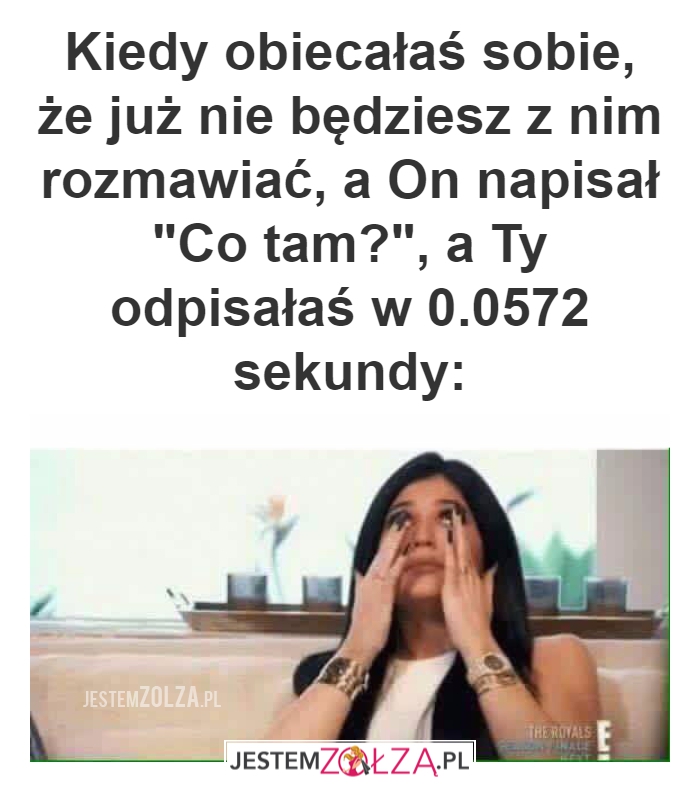 Kiedy obiecałaś sobie, że...