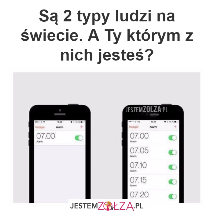 Są 2 typy ludzi na świecie...