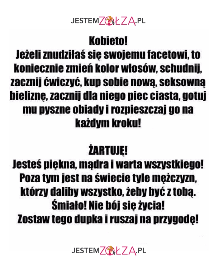 Kobieto...