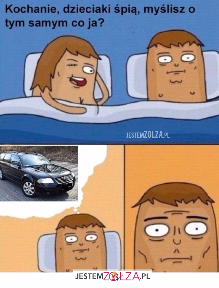 Dzieciaki śpią...