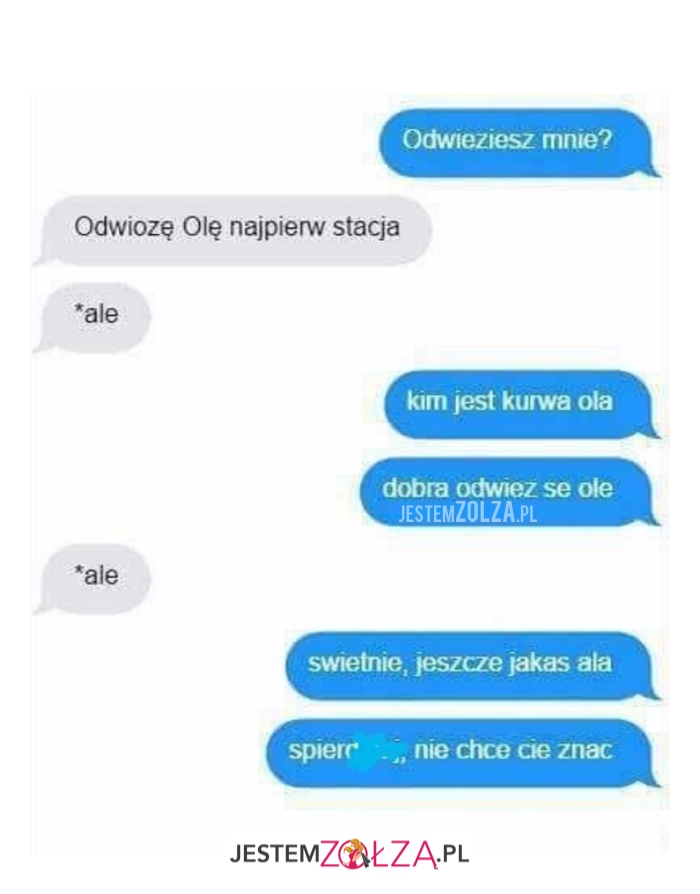 Odwieziesz mnie...