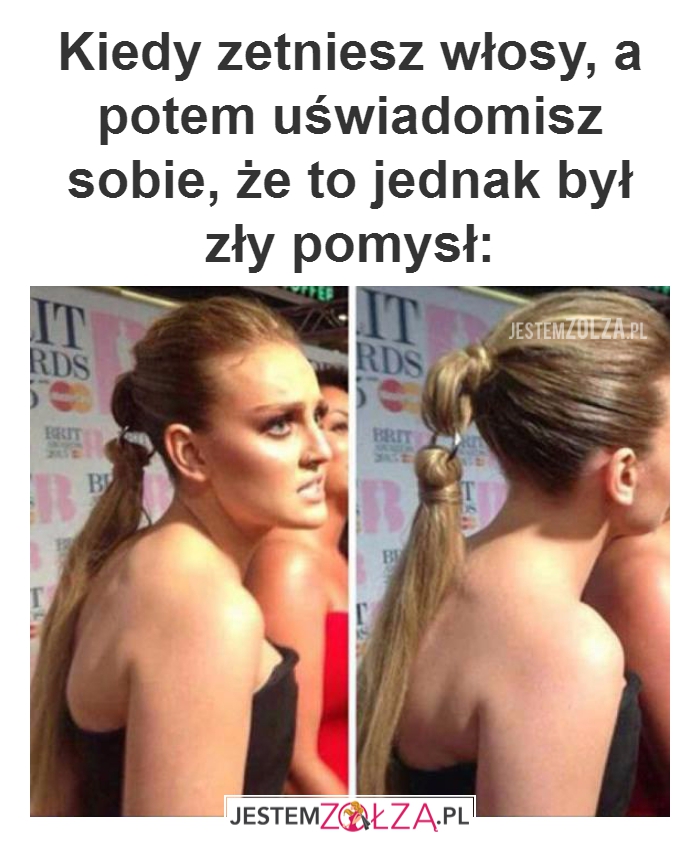 Kiedy zetniesz włosy....