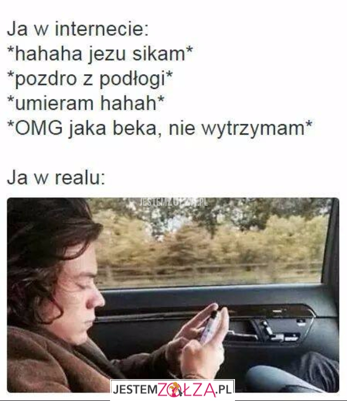 Ja w internecie...