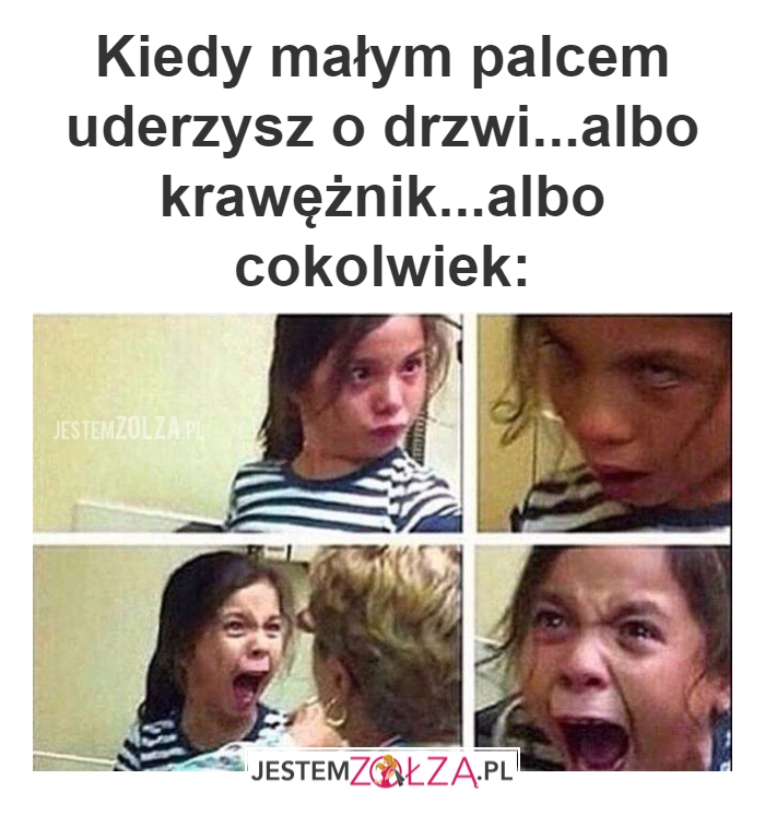 Kiedy małym palcem
