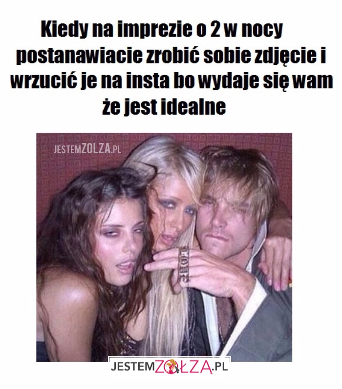 Na imprezie...
