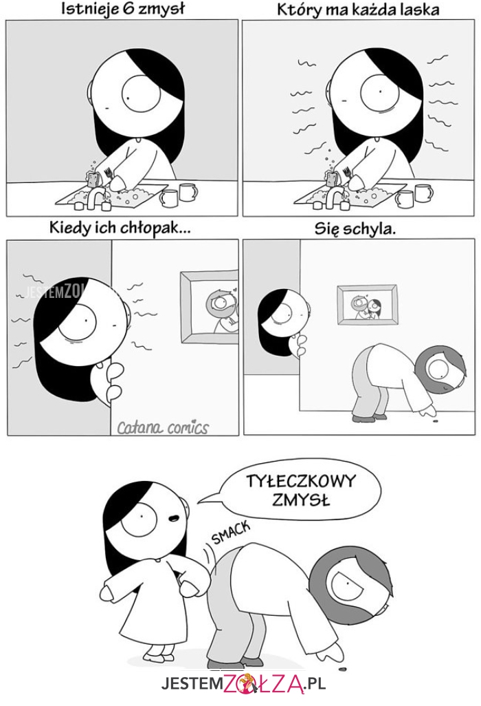 istnieje 6 zmysł