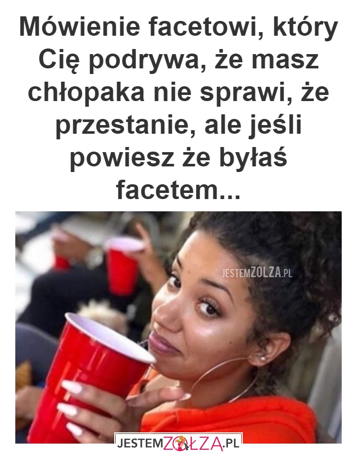 Mówienie facetowi
