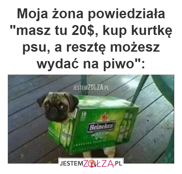 Moja żona powiedziała