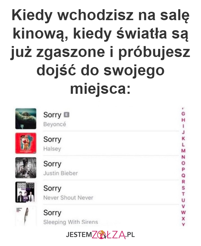 Kiedy wchodzisz 