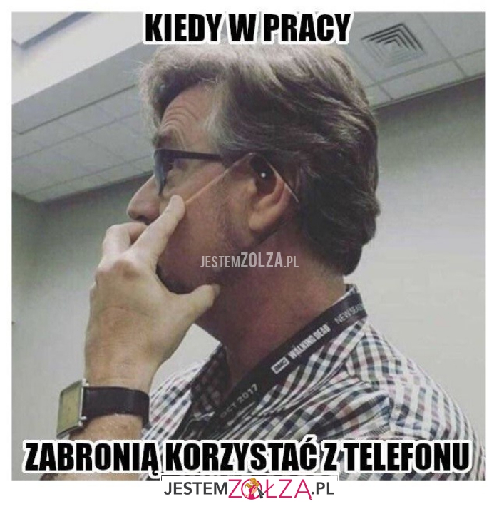 kiedy w pracy