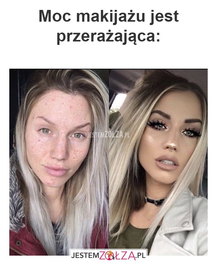 Moc makijażu 