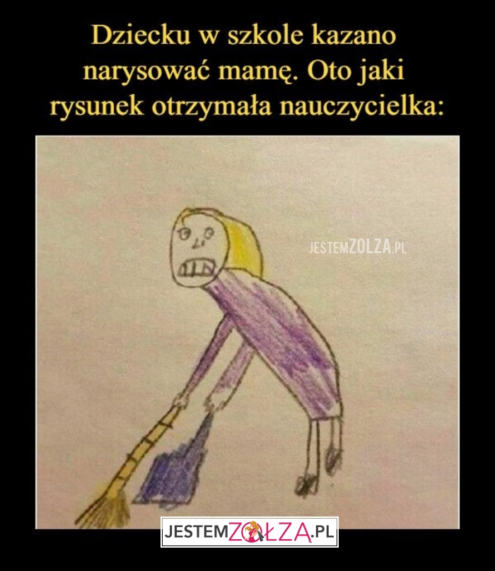 Narysuj mamę...