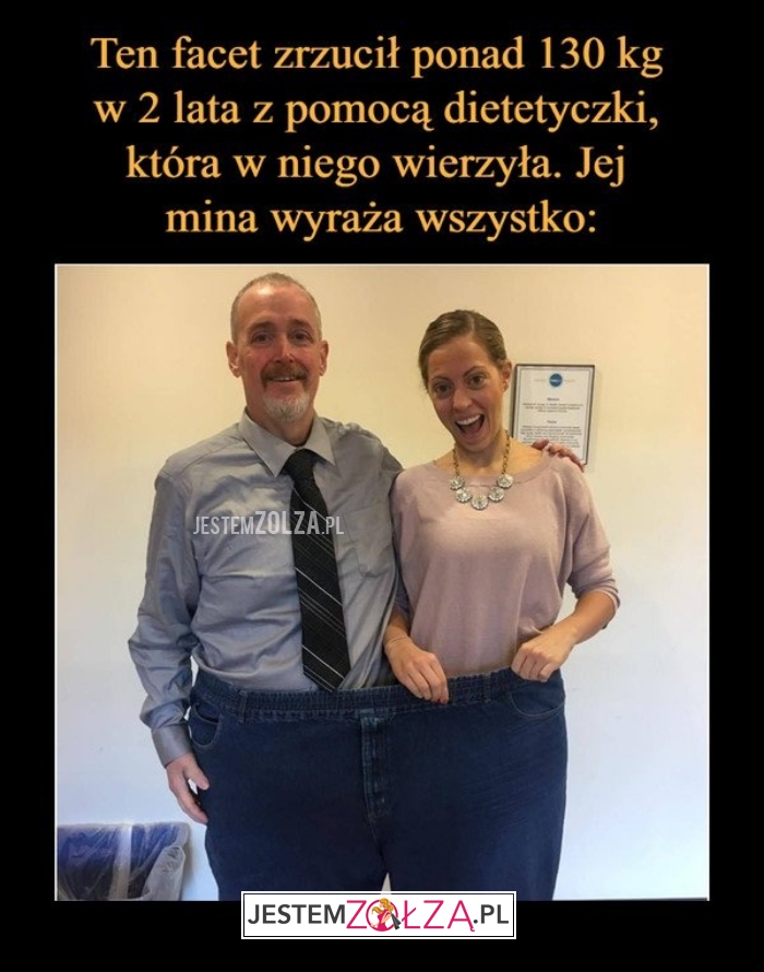 Zrzucił ponad 130kg!