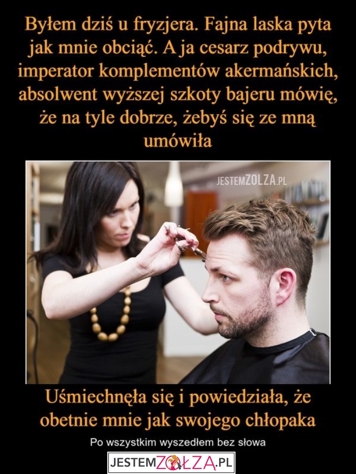 U fryzjera...