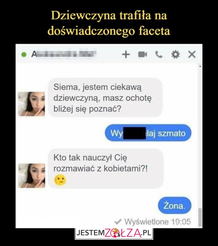 Doświadczony facet...