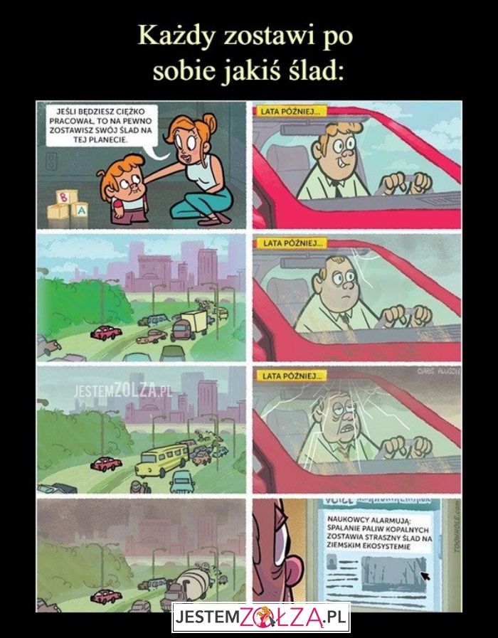 Ślad po sobie...