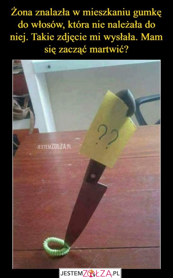 Żona znalazła...