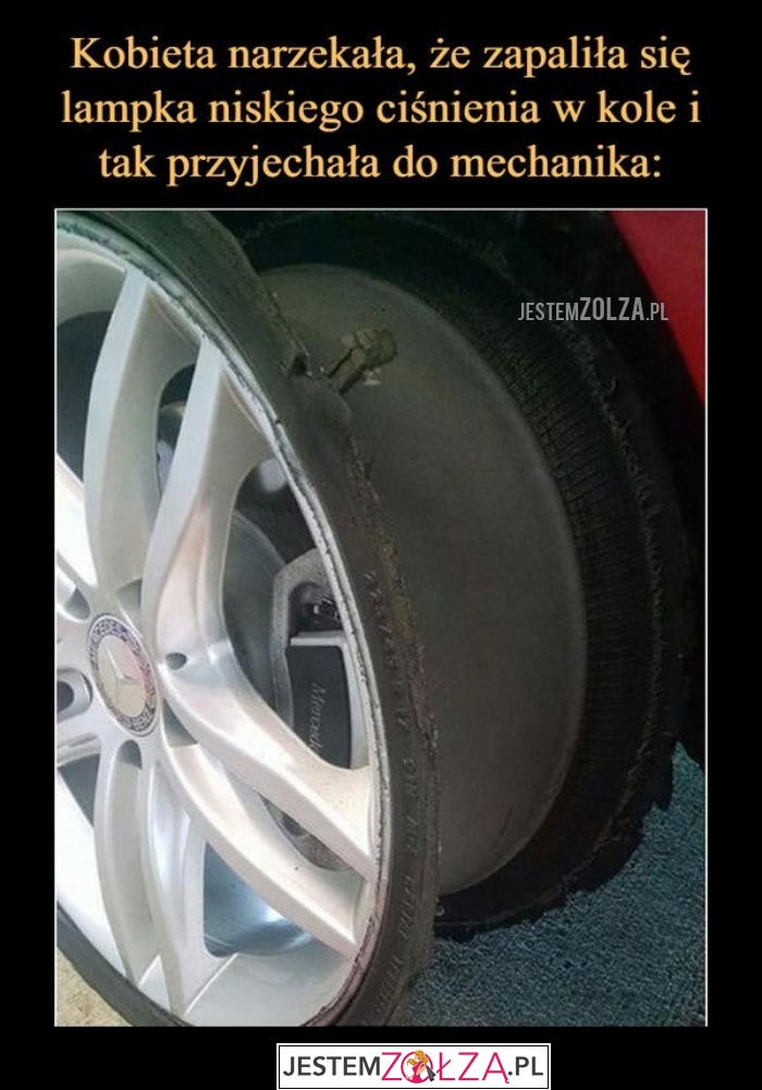 Lampka ciśnienia...