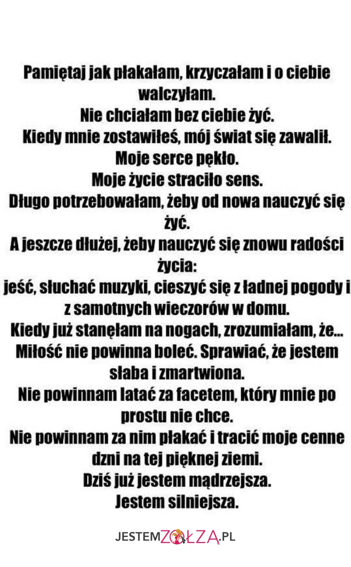 Pamiętaj!