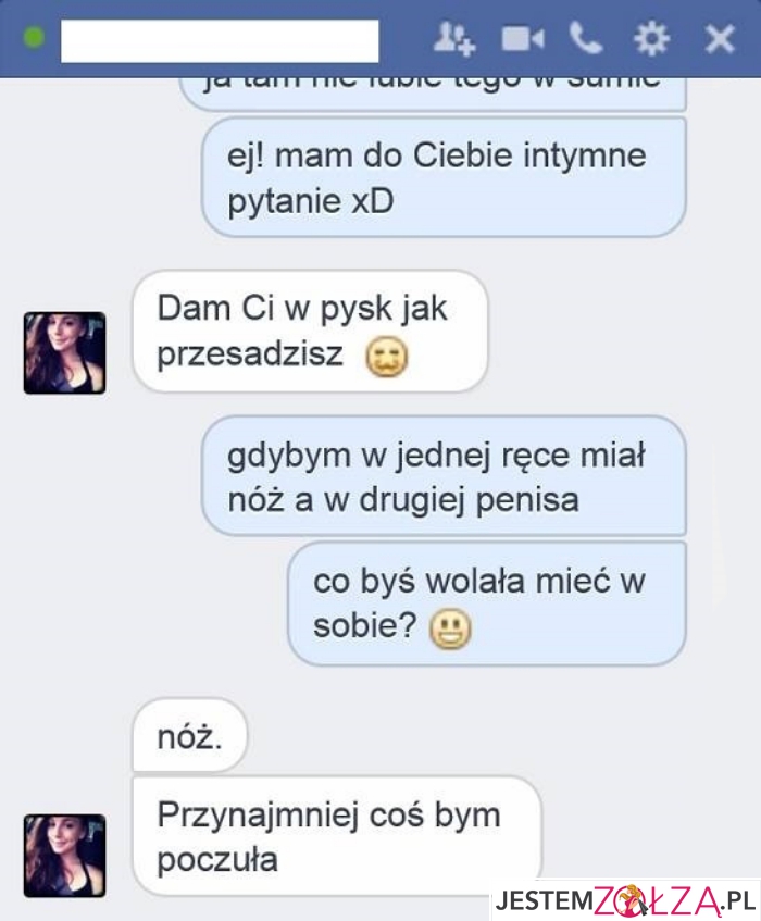 Intymne pytanie...