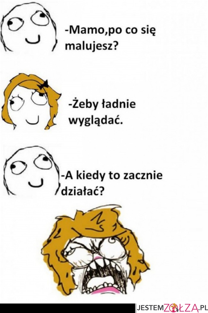 Po co się malujesz?