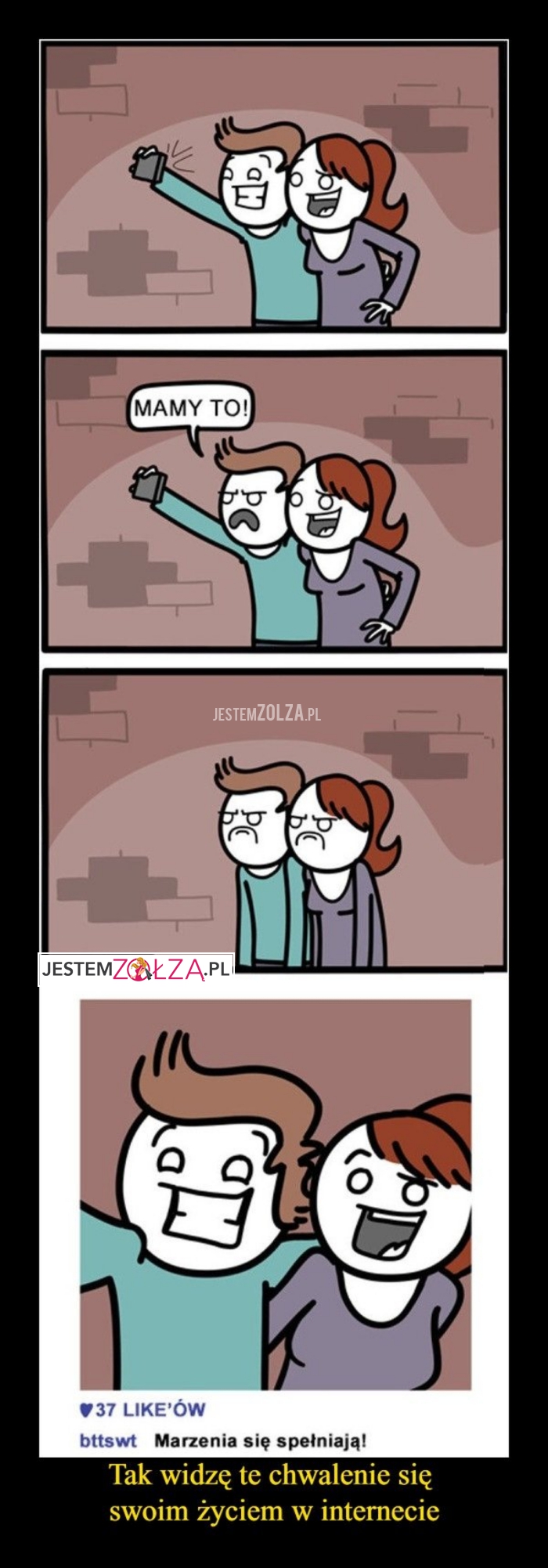 Chwalenie się w internecie...