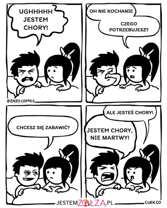 Jestem chory...
