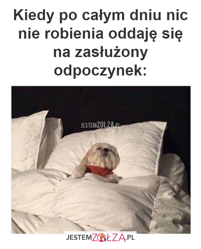 Kiedy po całym dniu