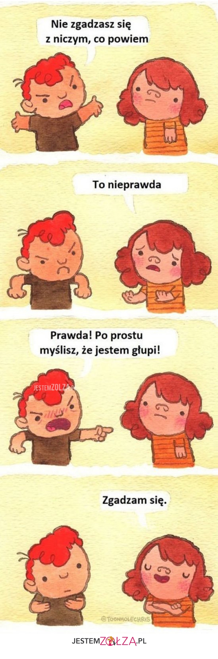 nie zgadzasz się